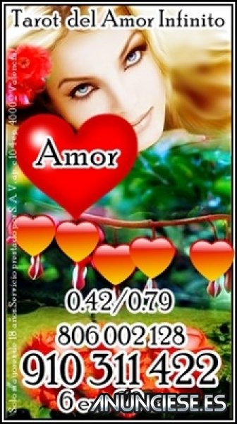 4€ 15 min VIDENTES DEL AMOR 910 311 422 -806 002 128