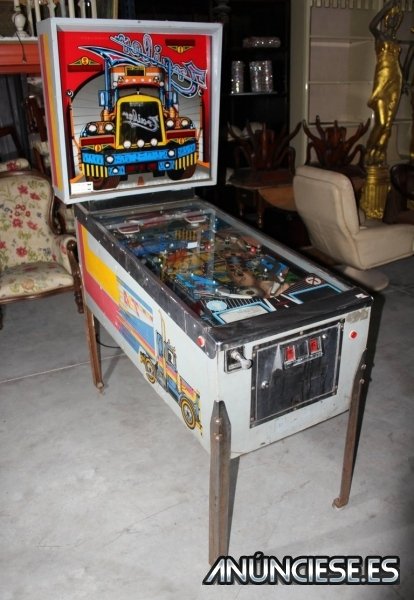 Pinballs originales de los 80 con repuestos y accesorios 