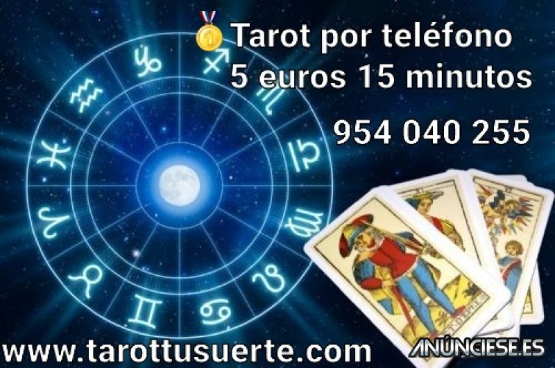 Tarot barato 5 euros 15 minutos 954 040 255 aciertos reales