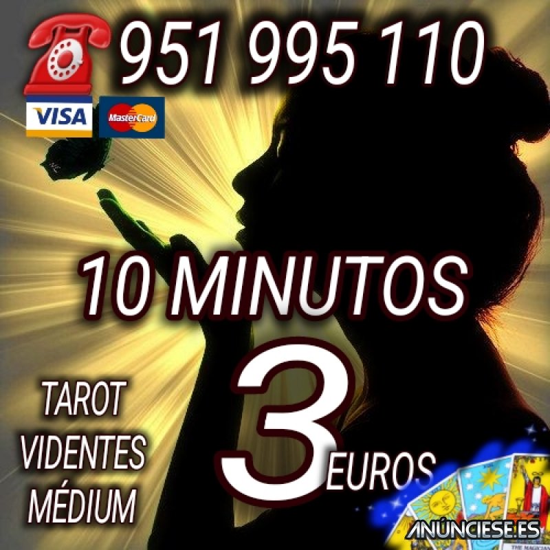  TAROT Y VIDENTES 10 MINUTOS 3 EUROS VISA 