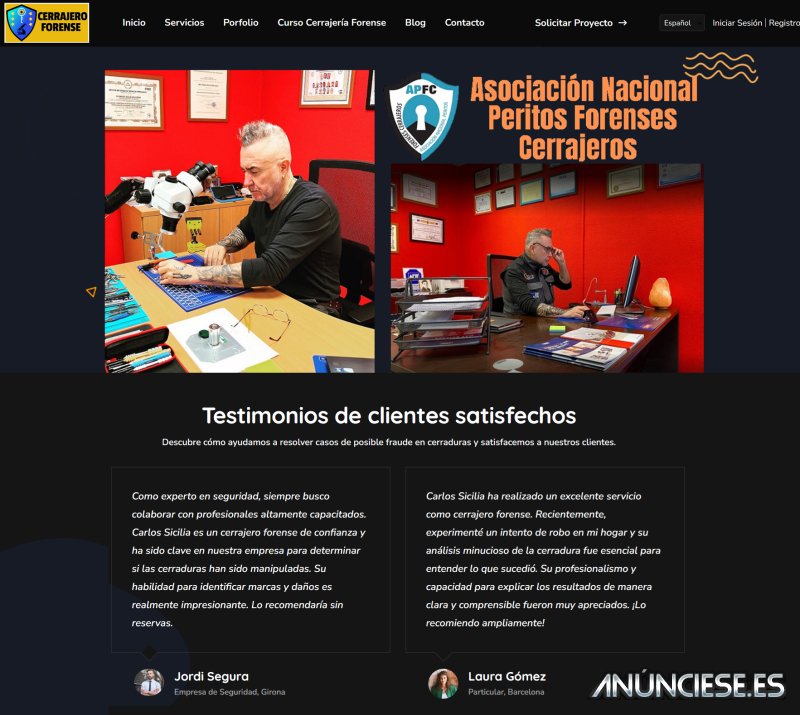 Cerrajerería Forense: Carlos Sicilia, Garantía de Seguridad.