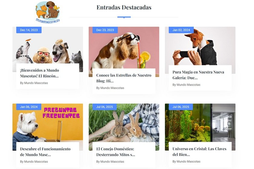 Gran portal de mascotas y animales de habla hispana.